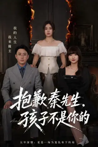 《抱歉秦先生，孩子不是你的（53集）张晓楠＆阎纪圻（夸克网盘）》短剧封面