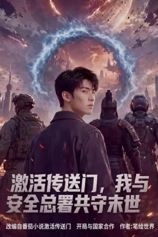 《激活传送门，我与安全总署共守末世（80集）（夸克网盘）》短剧封面