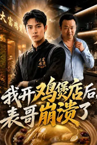 《我开鸡煲店后，表哥崩溃了（33集）Ai短剧（百度网盘）》短剧封面
