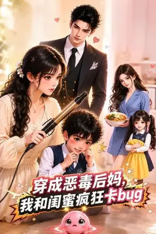 《穿成恶毒后妈，我和闺蜜疯狂卡bug（31集）（夸克网盘）》短剧封面