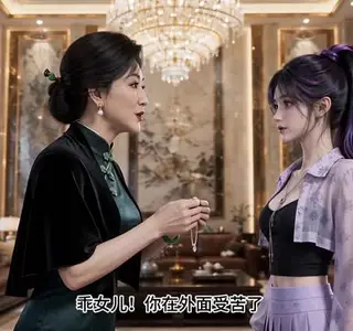 《周家风云：冒牌千金的进阶路（123集）（夸克网盘）》短剧封面