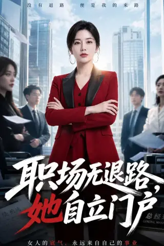 《职场无退路，她自立门户（71集）AI短剧（夸克网盘）》短剧封面