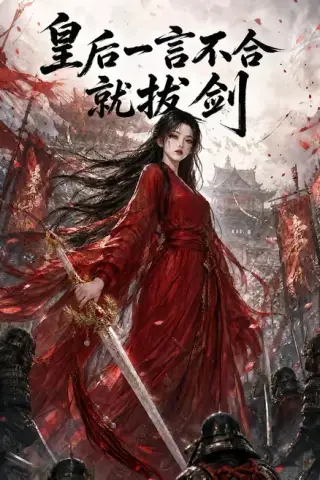 《皇后一言不合就拔剑（90集）（夸克网盘）》短剧封面