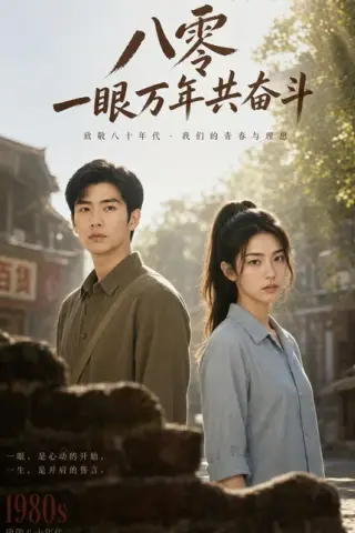 《八零一眼万年共奋斗（80集）AI短剧（百度网盘）》短剧封面