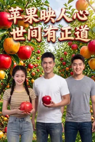 《苹果映人心世间有正道（45集）AI短剧（夸克网盘）》短剧封面