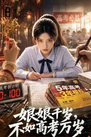 《娘娘千岁，不如高考万岁（61集）AI短剧 (2026)》短剧封面