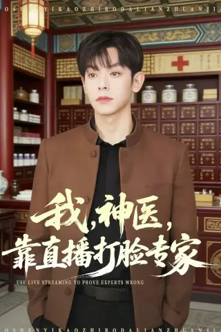 《我，神医，靠直播打脸专家（73集）朱添博＆谢昀（夸克网盘）》短剧封面