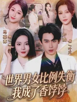 《世界男女比例失衡，我成了香饽饽（62集）严浩&马嘉苒（夸克网盘）》短剧封面