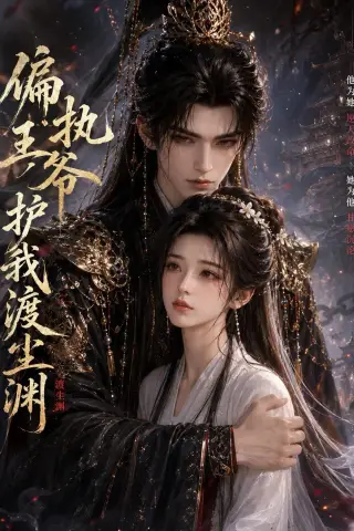 《偏执王爷护我渡尘渊（28集）AI短剧 (2026)》短剧封面