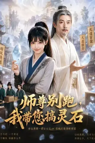 《师尊别跑，我带您搞灵石（50集）（夸克网盘）》短剧封面