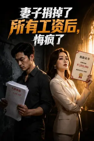 《妻子捐掉了所有工资后，悔疯了（30集）AI短剧（百度网盘）》短剧封面