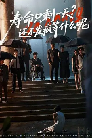 《寿命只剩一天，还不发疯等什么呢 (70集) 林七月&姜子健（百度网盘）》短剧封面
