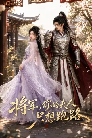 《将军，你的夫人只想跑路（70集）AI短剧 (2026)》短剧封面