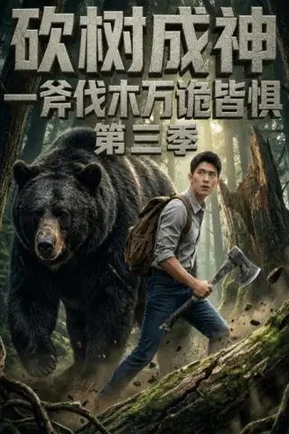 《砍树成神：一斧伐木万诡皆惧第三季（103集）（夸克网盘）》短剧封面