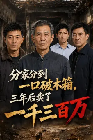 《分家分到一口破木箱，三年后卖了一千三百万（56集） AI短剧（夸克网盘）》短剧封面
