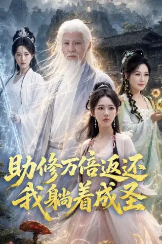 《助修万倍返还我躺着成圣（70集）孙虎城＆梁思佳＆杨晓鹏 (2026)》短剧封面