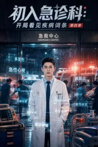 《初入急诊科：开局看见疾病词条第四季（50集）（夸克网盘）》短剧封面