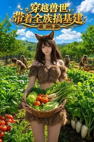 《穿越兽世，带着全族搞基建第二季（202集）（百度网盘）》短剧封面