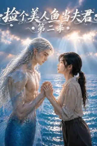 《捡个美人鱼当夫君第二季（78集）AI短剧 (2026)》短剧封面