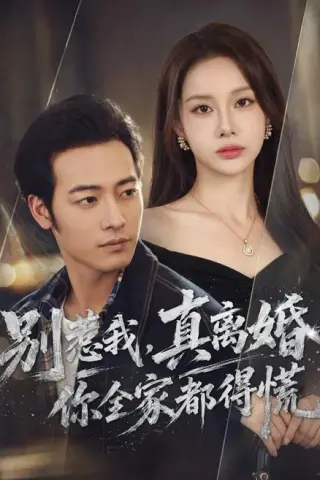 《别惹我，真离婚你全家都得慌（60集）肖琪峰＆言灵（夸克网盘）》短剧封面