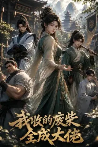 《我收的废柴全成大佬（40集）（百度网盘）》短剧封面