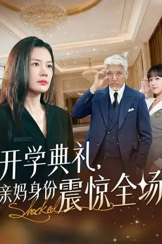 《开学典礼亲妈身份震惊全场（80集）刘阜新&王莎》短剧封面