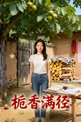 《栀香满径（46集）AI短剧（夸克网盘）》短剧封面