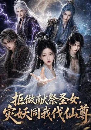 《拒做献祭圣女，灾妖同我伐仙尊（51集）（夸克网盘）》短剧封面