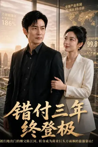 《错付三年终登极（85集）AI短剧（夸克网盘）》短剧封面