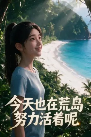 《今天也在荒岛努力活着呢（30集）（百度网盘）》短剧封面