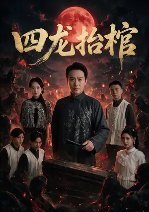 《四龙抬棺（60集）胡心棠&曹楠（夸克网盘）》短剧封面
