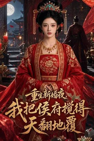《重生新婚夜，我把侯府搅得天翻地覆（48集）Ai短剧（百度网盘）》短剧封面