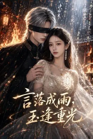 《言落成雨，玉逢重光（45集）（百度网盘）》短剧封面