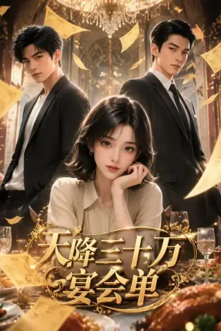 《天降三十万宴会单（42集）AI短剧（夸克网盘）》短剧封面
