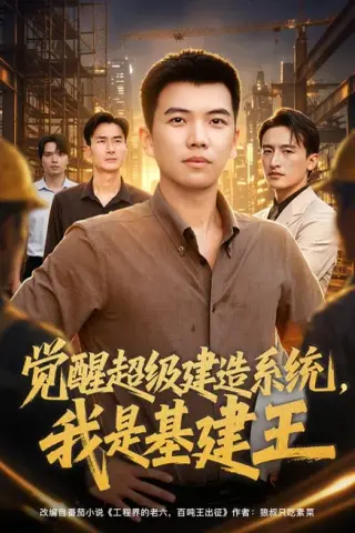 《觉醒超级建造系统，我是基建王（80集）孙钰哲＆乔馨莹（百度网盘）》短剧封面