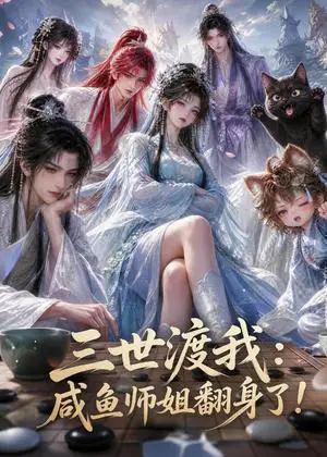 《三世渡我咸鱼师姐终于翻身了！（100集）（夸克网盘）》短剧封面
