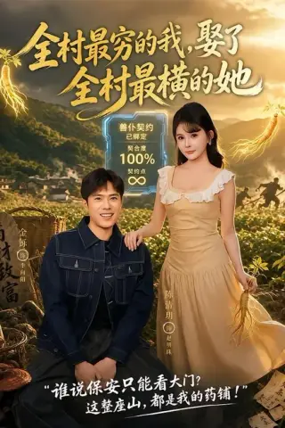 《全村最穷的我，娶了全村最横的她（72集）金铄＆陈清玥（百度网盘）》短剧封面