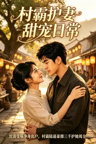 《村霸护妻甜宠日常（46集）AI短剧 (2026)》短剧封面