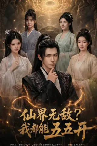 《仙界无敌？我都能五五开（72集）Ai短剧（百度网盘）》短剧封面