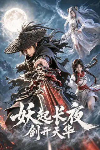 《妖起长夜，剑开天华（62集）动漫（夸克网盘）》短剧封面