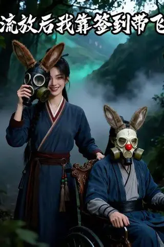 《流放后我靠签到带飞（88集）（百度网盘）》短剧封面