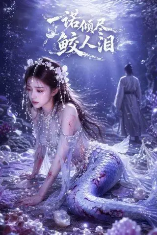 《一诺倾尽鲛人泪（55集）AI短剧（百度网盘）》短剧封面