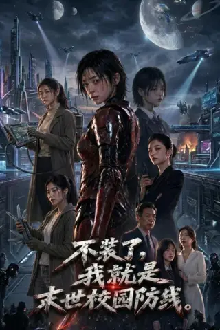 《不装了，我就是末世校园防线（72集）AI短剧（百度网盘）》短剧封面