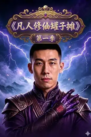 《凡人修仙罐子摊第一季（30集）AI短剧（夸克网盘）》短剧封面