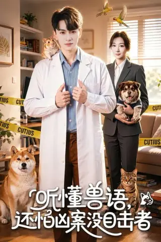 《听懂兽语，还怕凶案没目击者（80集）王博渝＆王菲（百度网盘）》短剧封面