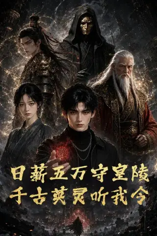 《日薪五万守皇陵，千古英灵听我令（20集）AI短剧（夸克网盘）》短剧封面