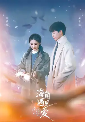 《海角遇见爱（40集）吴宇航＆刘美娜（夸克网盘）》短剧封面