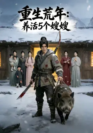 《重生荒年:养活五个嫂嫂(86集)(夸克网盘)》短剧封面