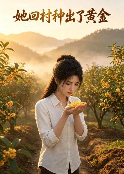 《她回村种出了黄金（30集）AI短剧（百度网盘）》短剧封面