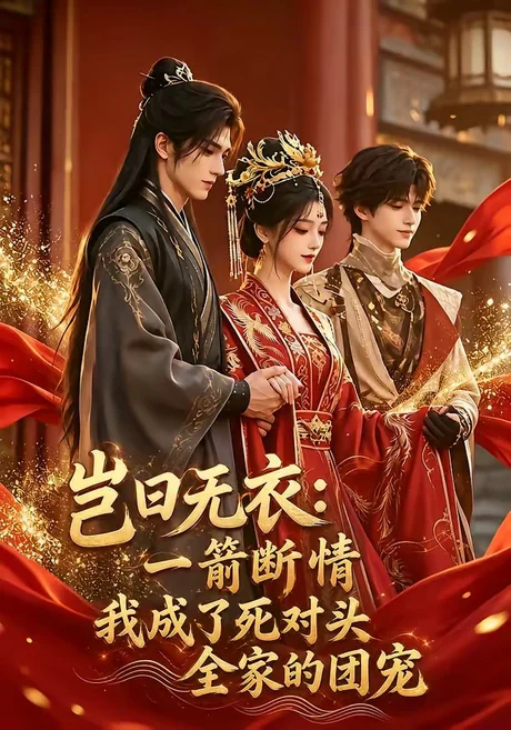 《岂曰无衣：一箭断情我成了死对头全家的团宠（22集）（夸克网盘）》短剧封面